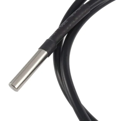 Miniatura 3 de HiLetgo 5 piezas de sensor de temperatura DS18B20, sonda de temperatura de acero inoxidable, impermeable, paquete de 1 m (paquete de 2)