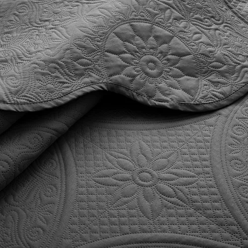 Miniatura 378 de MOONLIGHT20015 Edredón tamaño King (106 x 96 pulgadas) con 2 fundas de almohada (20 x 36 + 2 pulgadas) para todas las estaciones, juego de cama Azul