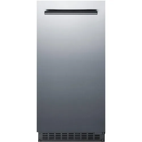 Miniatura 2 de Summit Appliance BIM68OSPUMP - Máquina de hielo integrada de acero inoxidable de 15 pulgadas y 62 libras