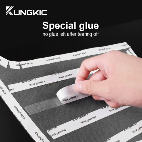 Miniatura 6 de KUNGKIC Para Benz GLA 2016-2019 - Almohadilla antipatadas para puerta de automóvil, calcomanías protectoras para interiores, accesorios de imitación