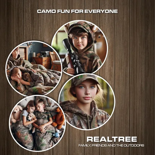 Miniatura 6 de VISI-ONE Realtree APX Camo Juego de edredón individual de 2 piezas – Ropa de cama ligera para todas las estaciones para niños, niños pequeños