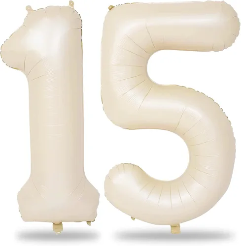 Miniatura 53 de Globos de oro rosa para cumpleaños número 16 para niñas, 40 pulgadas de gran tamaño, globos de lámina de mylar con el número 1 y 6, autoinflables