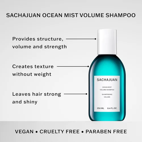 Miniatura 2 de SACHAJUAN Ocean Mist Champú Volumen, 8.4 Fl Oz