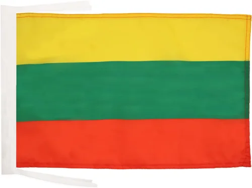 Miniatura 1118 de Bandera de México AZ FLAG, 45.7 x 30.5 cm, con cordones - Pequeñas banderas mexicanas de 30 x 45 cm - Bandera de 45.7 x 30.5 cm