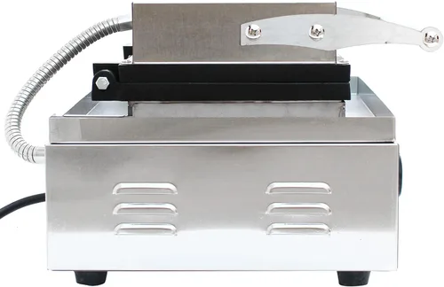 Miniatura 5 de Máquina eléctrica de gofres comercial de 10 piezas, temperatura de 110 V, 122-572 ℉, horneador de gofres belga antiadherente para restaurante y uso