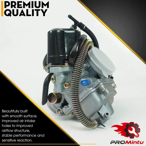 Miniatura 8 de Carburador Reemplaza para American YardSport Sportworks YS200 200 XLT UTV 14925 150cc Motor, 4 tiempos GY6 ATV, scooters, ciclomotores, motor Go