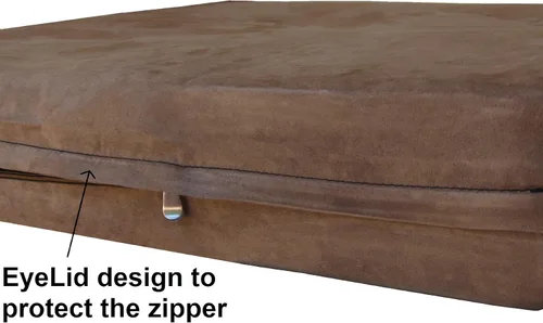 Miniatura 5 de Cama ortopédica para perros Dogbed4less, espuma viscoelástica de gel infundido térmico, para mascotas pequeñas, medianas y grandes, forro MicroSuede