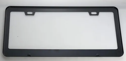 Miniatura 5 de 1 soporte de marco de matrícula de acero inoxidable SS para Chevy Camaro (negro rojo)