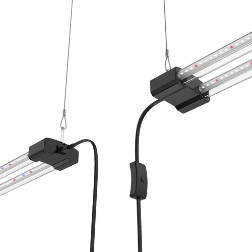Miniatura 4 de DYMOND BoostGro Luz LED de Cultivo Iniciador de Semillas de Espectro Completo Enlazable 5000K Luz Diurna + 660nm Rojo + 450nm Azul Accesorio