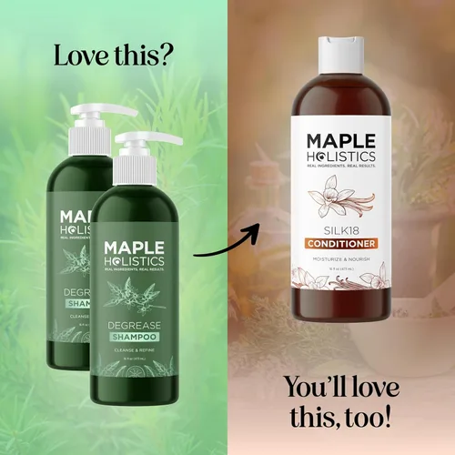 Miniatura 8 de Champú aclarante para cabello graso y cuero cabelludo - Champú de limpieza profunda que elimina la acumulación con aceite de romero - Champú que