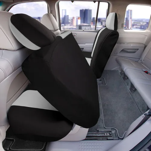 Miniatura 17 de FH Group Tres filas de 7 plazas, fundas de asiento de automóviles modernistas de alta calidad que se adaptan a la mayoría de automóviles, camiones