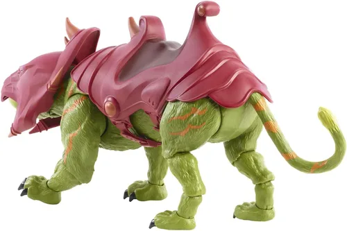 Miniatura 5 de Masters of the Universe Masterverse Battle Cat, figura de batalla Motu de 14 pulgadas para contar historias y exhibición, regalo para niños de 6