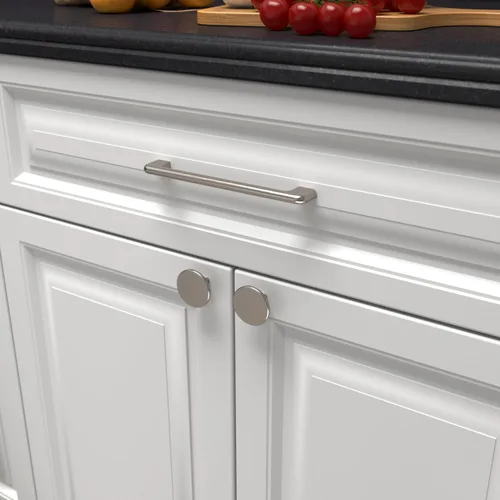 Miniatura 2 de Paquete de 10 tiradores de metal sólido para gabinetes de baño y decoración del hogar, manijas de gabinete de cocina de metal inoxidable Paquete