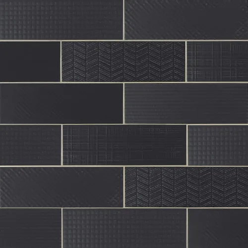 Miniatura 7 de MSI Urbano Crema 3D Mix - Azulejos de metro de cerámica brillante de 4 x 12 pulgadas para baño, cocina y pared decorativa