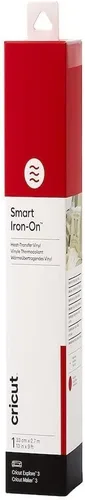 Miniatura 10 de Cricut Smart 2008695 - Vinilo termotransferible para planchar, 1 lámina, 13.0 in x 3.0 ft, blanco, (3 pies), 2008695