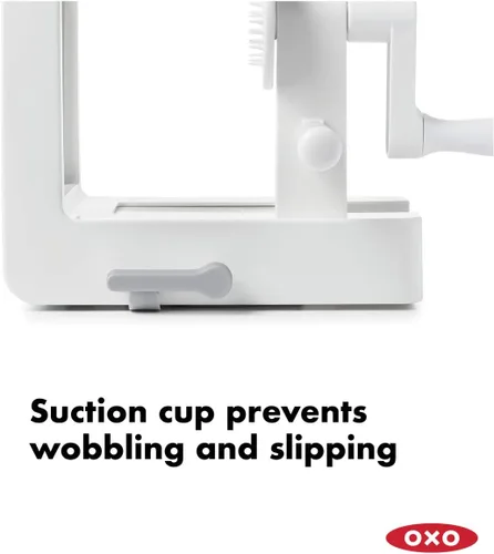 Miniatura 2 de OXO Good Grips - Espiralizador de mesa de 3 cuchillas con succión StrongHold