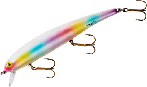 Miniatura 12 de Bomber Señuelos Long A Slender Minnow Jerbait Señuelo de Pesca a rayas (Baby Striper)