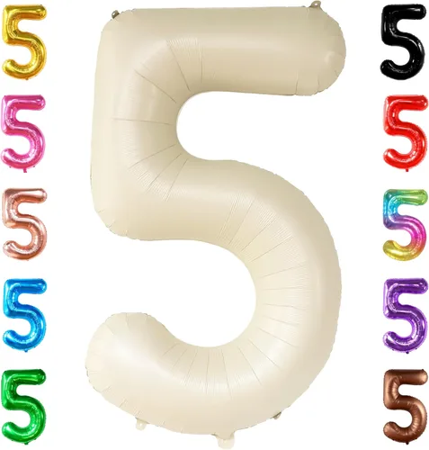 Miniatura 189 de Globo gigante plateado del número 0 de 40 pulgadas – Globo Mylar del número 0 Globo plateado 0 para decoraciones de fiesta Globo plateado