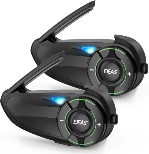 Miniatura 9 de Mesh 3.0 - Auriculares Bluetooth para motocicleta, 6 Riders Group V5.1, casco Bluetooth con intercambio de música y cancelación de ruido CVC