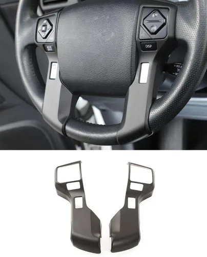 Miniatura 9 de Voodonala Funda decorativa para volante de 4runner, ajuste para Toyota Tacoma 2014-2021 Tundra Sequoia 2018-2021 Toyota 4runner SUV 2010-2021
