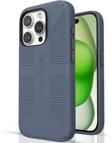 Miniatura 13 de Speck Funda MagSafe para iPhone 15 Pro Max - Protección contra caídas y para la cámara, agarre seguro de tacto suave, compatible con carga Lila