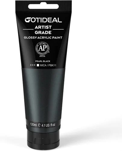 Miniatura 17 de GOTIDEAL - Pintura acrílica sienna tostado, tubos de 4.1 oz, no tóxicas, duradera, para pintor adulto o niño y para lienzo, madera, arcilla, tela