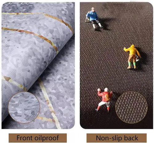 Miniatura 2 de Tapete de cocina, antideslizante, tapete de escritorio cómodo de pie, impermeable, antideslizante, alfombras de cocina absorbentes para cocina