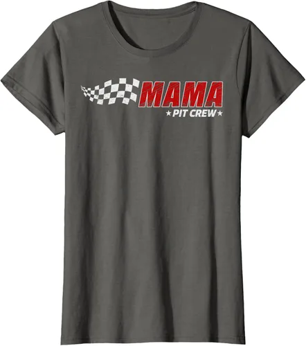 Miniatura 9 de Mama Pit Crew Race Car Birthday Family Matching Pit Crew Camiseta