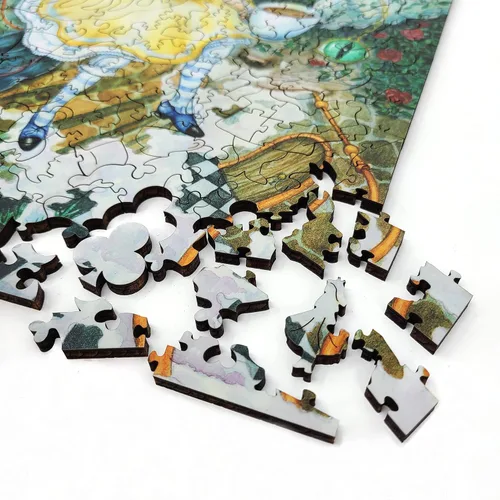 Miniatura 6 de Paquete de madera para adultos con piezas de forma única, fabricado en Estados Unidos por FoxSmartBox - 250 piezas - Alice's Fantasies