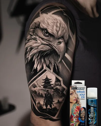 Miniatura 6 de H2Ocean InkRenu - Espuma hidratante para tatuajes que mejora el color, abrillantador, potenciador e hidratante para el cuidado del tatuaje, loción