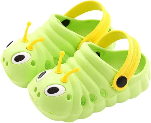 Miniatura 7 de Holibanna - Sandalias antideslizantes para niños, diseño de animales de dibujos animados, para niños y niñas (rosa, talla 20, longitud 4.7in)