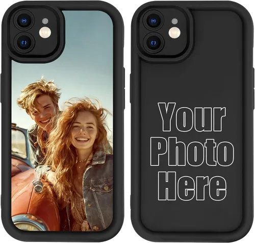 Funda con foto personalizada para iPhone 11, diseña tu propia imagen personalizada, regalo personalizable para cumpleaños, amigos, familia, funda