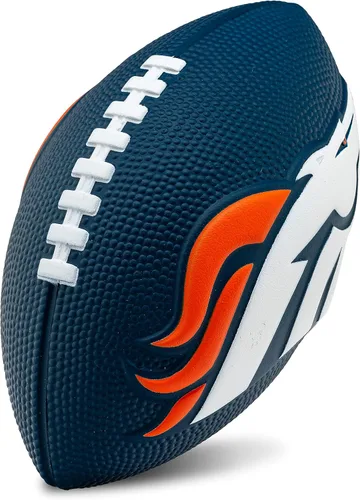 Miniatura 27 de Franklin Sports NFL - Fútbol americano de espuma para niños, pelota suave de tamaño junior de 8.5 pulgadas con logotipos 3D, perfecta para el día