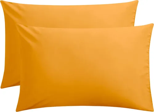 Miniatura 36 de FLXXIE Juego de 2 fundas de almohada de microfibra tamaño Queen, fundas de almohada suaves con cierre de sobre, fundas de almohada resistentes a