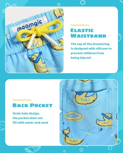 Miniatura 202 de maamgic Traje de baño para niños con forro de compresión elástico para niño