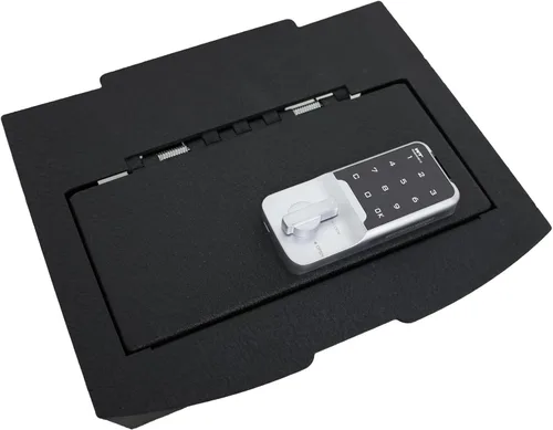 Miniatura 8 de Caja Fuerte para Consola Central - Caja Fuerte para Pistola de Consola KEREN Compatible con Dodge Ram 1500 2500 3500 2013-2018 con Reproductor