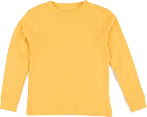 Leveret - Camiseta de manga larga para niños y niñas grandes y pequeños (2-14 años), 100% algodón, variedad de colores