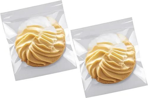 Miniatura 2 de COOLAKE Bolsas de celofán transparentes autosellantes de 3 x 5 pulgadas, 200 unidades, resellables, bolsas autoadhesivas individuales para embalaje