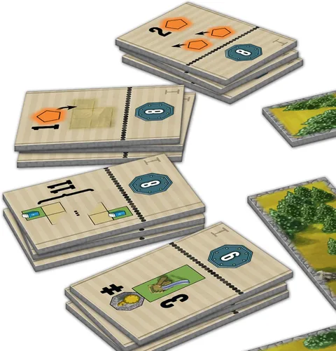 Miniatura 5 de Barenpark Bad News Bears - Expansión del juego de mesa Juego de estrategia Divertido juego de rompecabezas con temática de animales de zoológico