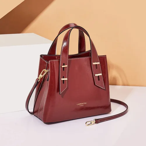 Miniatura 3 de LAORENTOU Monederos de cuero de vaca y bolso pequeño para mujer, bolso de mano para mujer, bolso de hombro para el día de la madre Designer