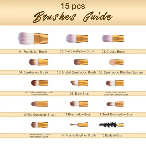 Miniatura 5 de UCANBE Luxury Gathering - Paleta de maquillaje de sombra de ojos neutra, brillo mate mate con purpurina sutil, sombra de ojos sutiles, desnudos
