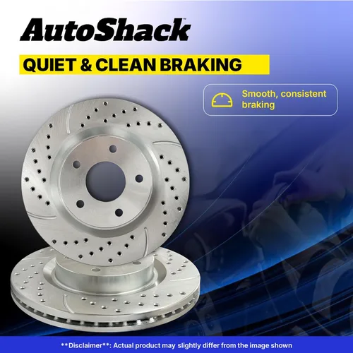 Miniatura 6 de AutoShack Rotores de freno delantero para Chevrolet, Cruze 2011-2019 Sonic 2012-2020 Bolt EV 2017-2023, FWD L4 1.4L 1.6L 1.8L - Revestimiento