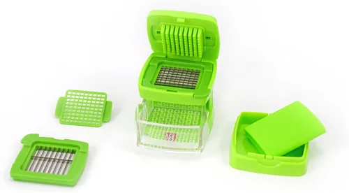 Miniatura 2 de Prensa de Ajo Garlic-A-Peel, Trituradora, Cortadora, Picadora y Envase de Almacenamiento - Incluye Pelador de Ajo de Silicona - Fácil de Limpiar
