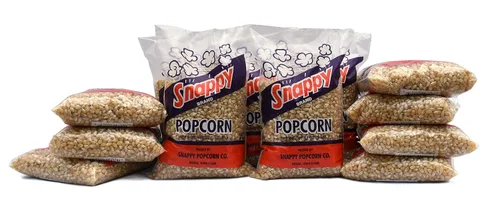 Miniatura 14 de Snappy Granos de palomitas de maíz amarillos para reventar, grano entero sin OMG, funciona en máquinas, máquinas de aire y estufas, bolsa a granel