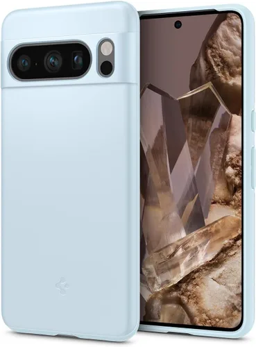 Miniatura 10 de Spigen Funda fina diseñada para Pixel 8 Pro (2023) [protección de grado militar] - Negro