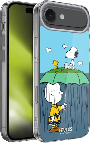 Miniatura 103 de Head Case Designs Funda de gel con licencia oficial de Peanuts Snoopy & Woodstock Halfs and Laughs [protección de grado militar] compatible