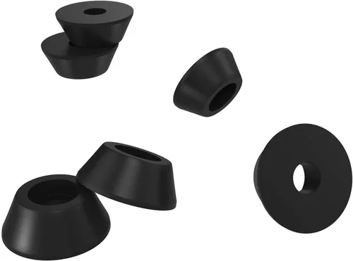 Miniatura 7 de 20 patas de goma suaves para tabla de cortar con tornillos de acero inoxidable, 0.28 x 0.59 (HD), suaves, antideslizantes, no dejan marcas