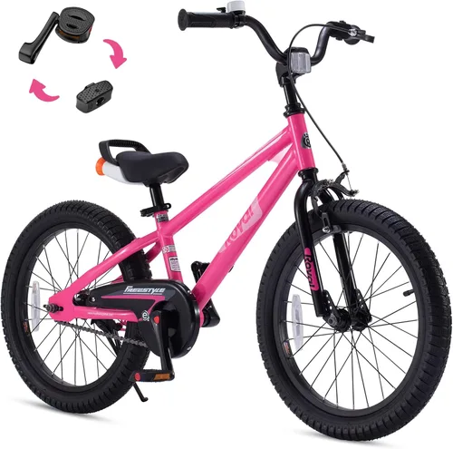 Miniatura 34 de RoyalBaby EZ Kids Bike 12 14 16 18 20 Inch Balance Pedal 2-in-1 Training Bicycle Boys Girls Ages 3 to 12 Years Easy Learn for Beginners