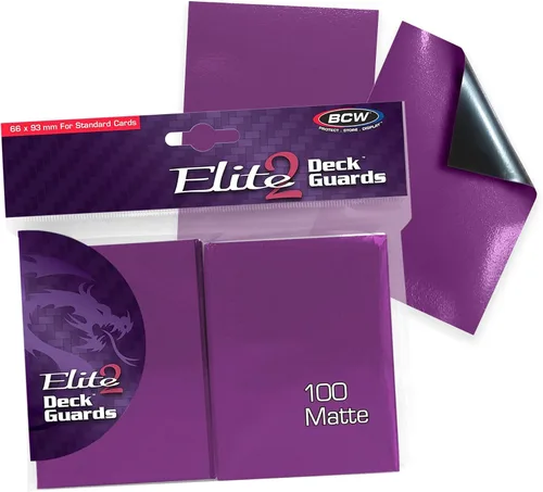 Miniatura 7 de BCW Elite2 - Fundas mate para tarjetas, otoño, parte delantera antirreflejos, parte trasera texturizada, se adapta a tarjetas estándar de 2.5 x 3.5
