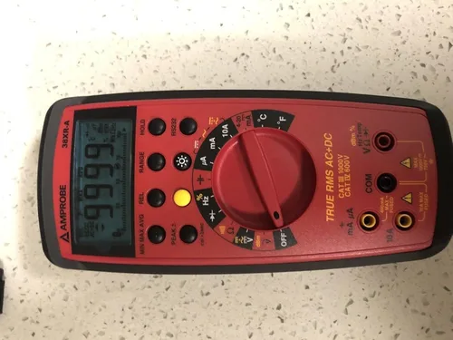 Miniatura 7 de Amprobe 38XR-A Prof DMM True RMS con interfaz óptica para PC